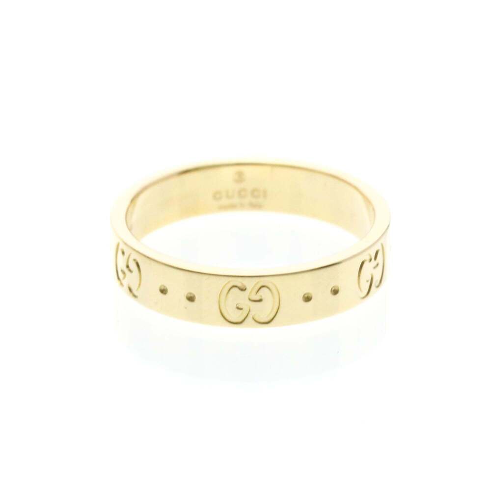 Gucci Icon Band 18K Yellow Gold 4mm